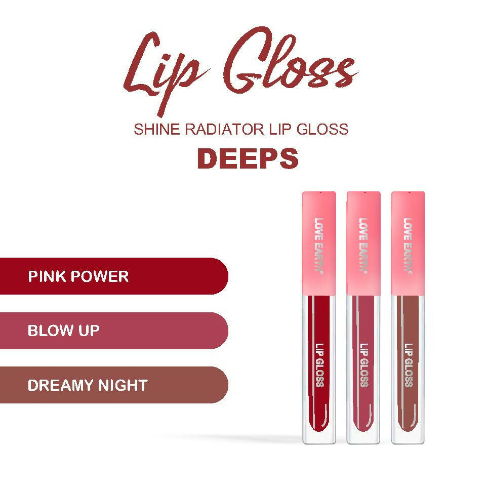 Love Earth Liquid Lip Gloss - Deeps