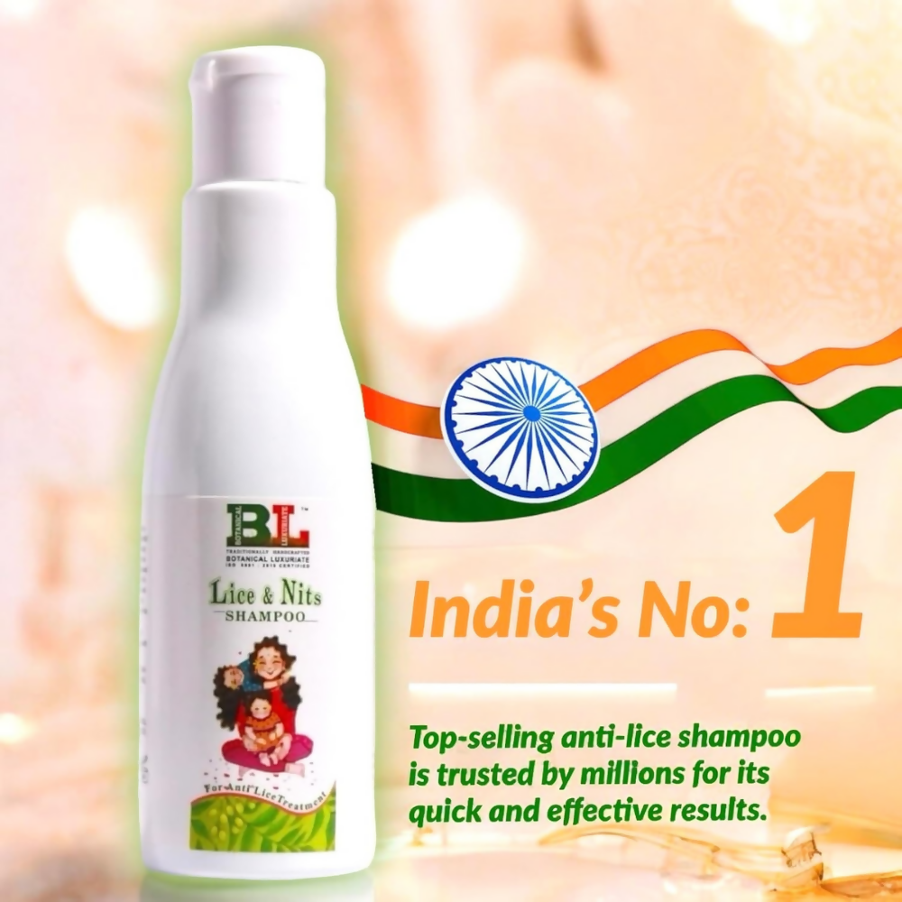 Botanical Luxuriate Tea Tree Anti Lice and Nits Shampoo & Comb
