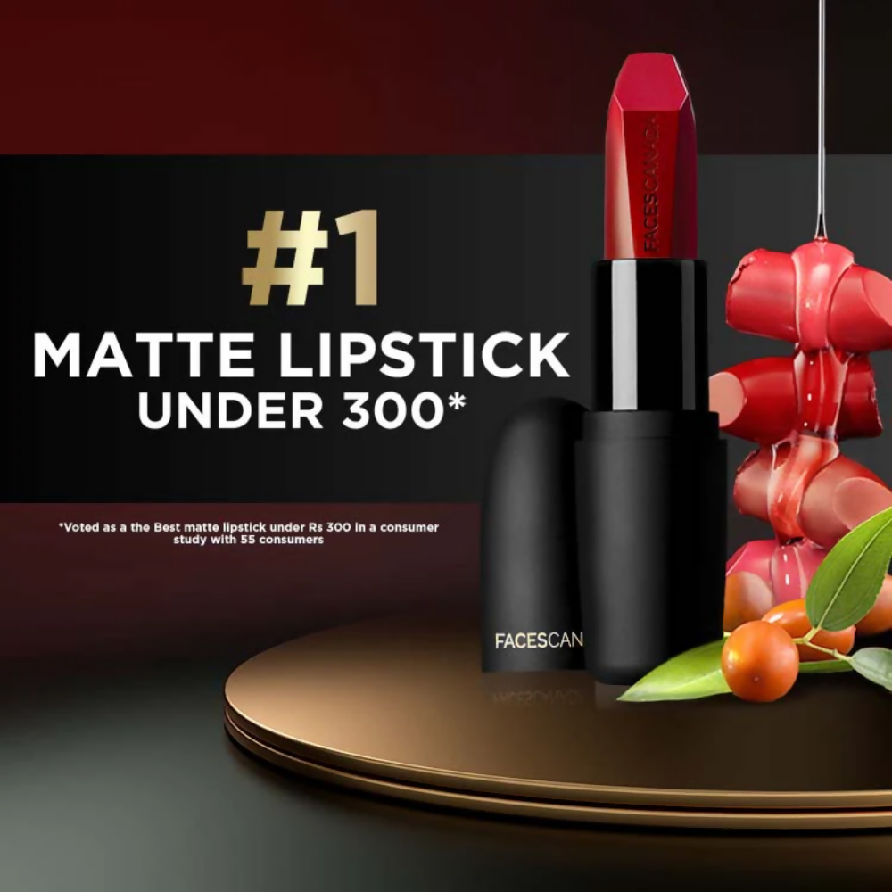 Faces Canada Weightless Matte Finish Lipstick - Maroon Love 06