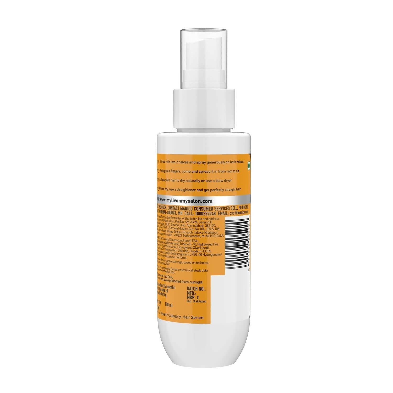 Livon Super Styler Serum For Hair Straightening