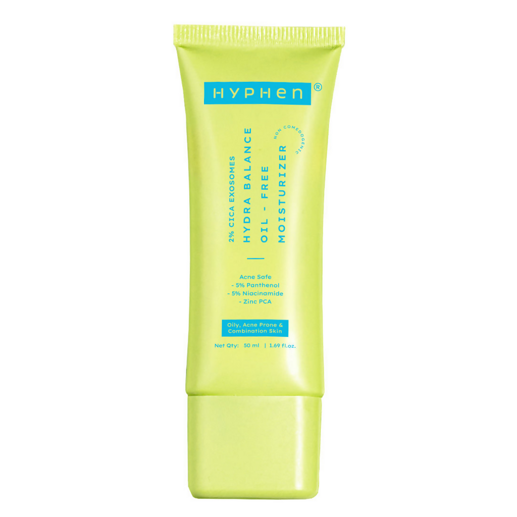 Hyphen 2% Cica Exosome Oil-Free Moisturizer 5% Niacinamide Controls Oil Non-sticky, Light Gel