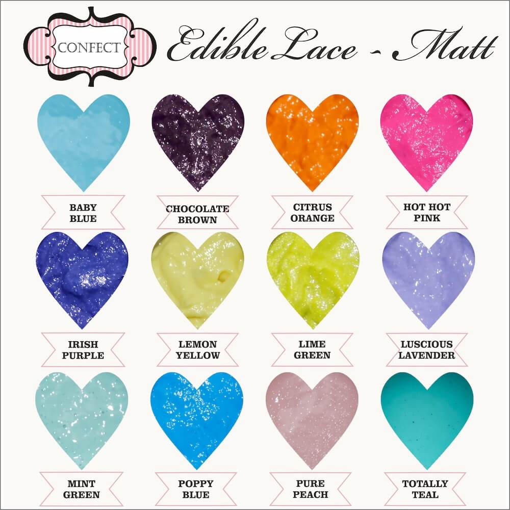 Confect Baby Blue | Edible Lace