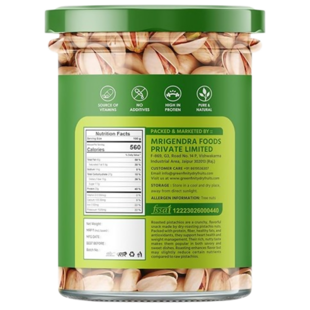 Pretty Nutty Roasted Pistachios