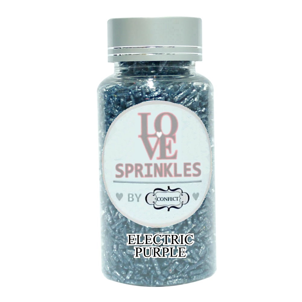 Confect Electric Purple Vermicelli Sprinkles