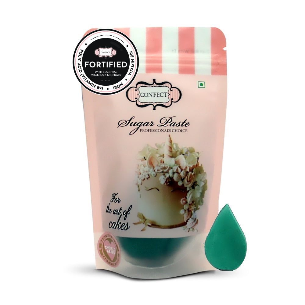 Confect Emerald Green Fondant | Edible Nutritional Sugarpaste