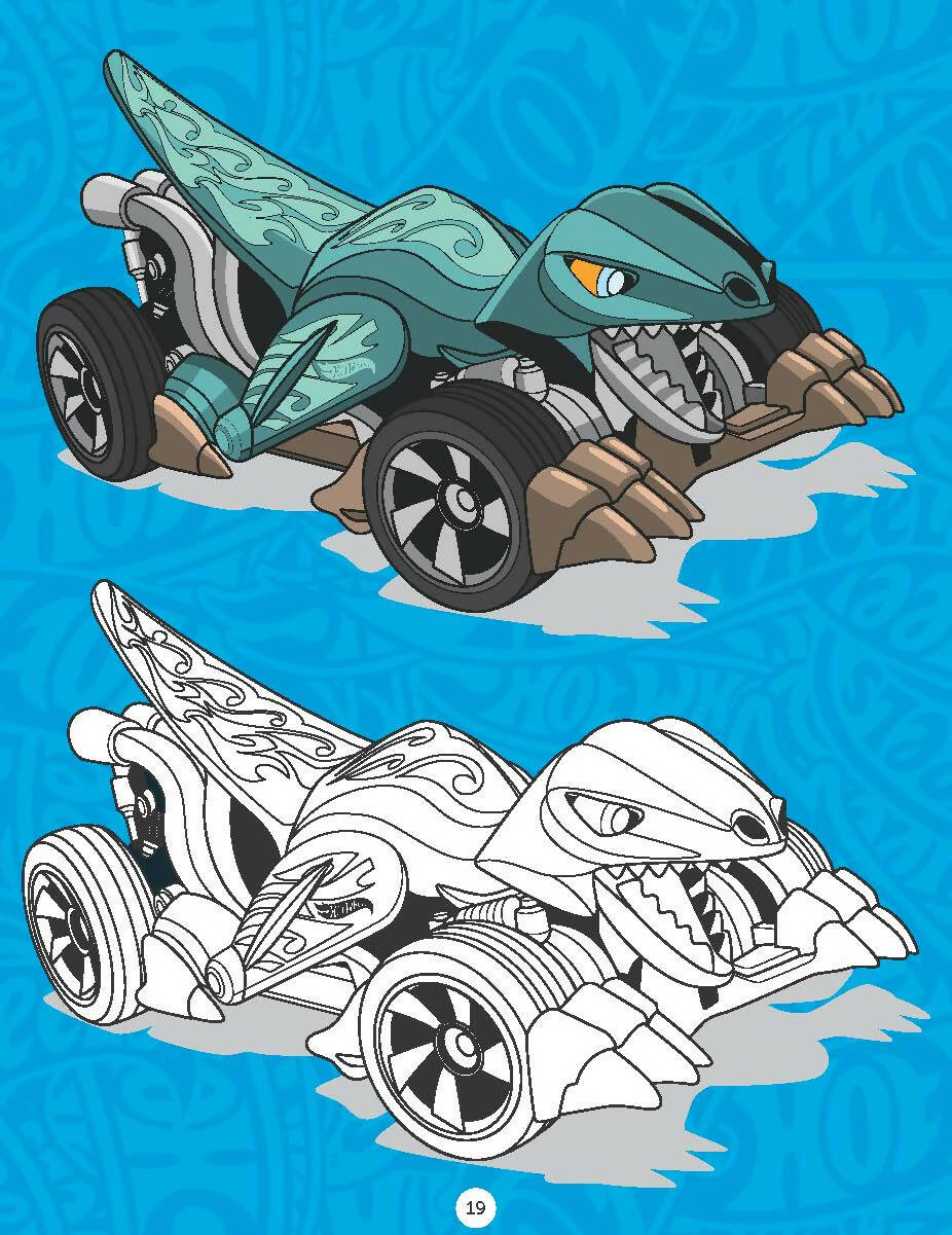 Dreamland Publications Hot Wheels Copy Colouring Book : Children Drawing, Painting & Colouring Book