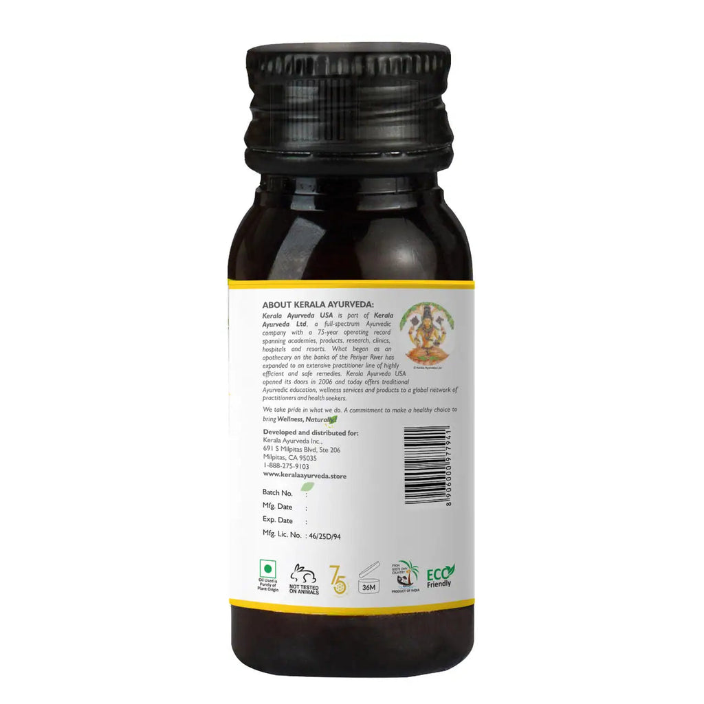 Kerala Ayurveda USA Eranda Sukumaram Oil
