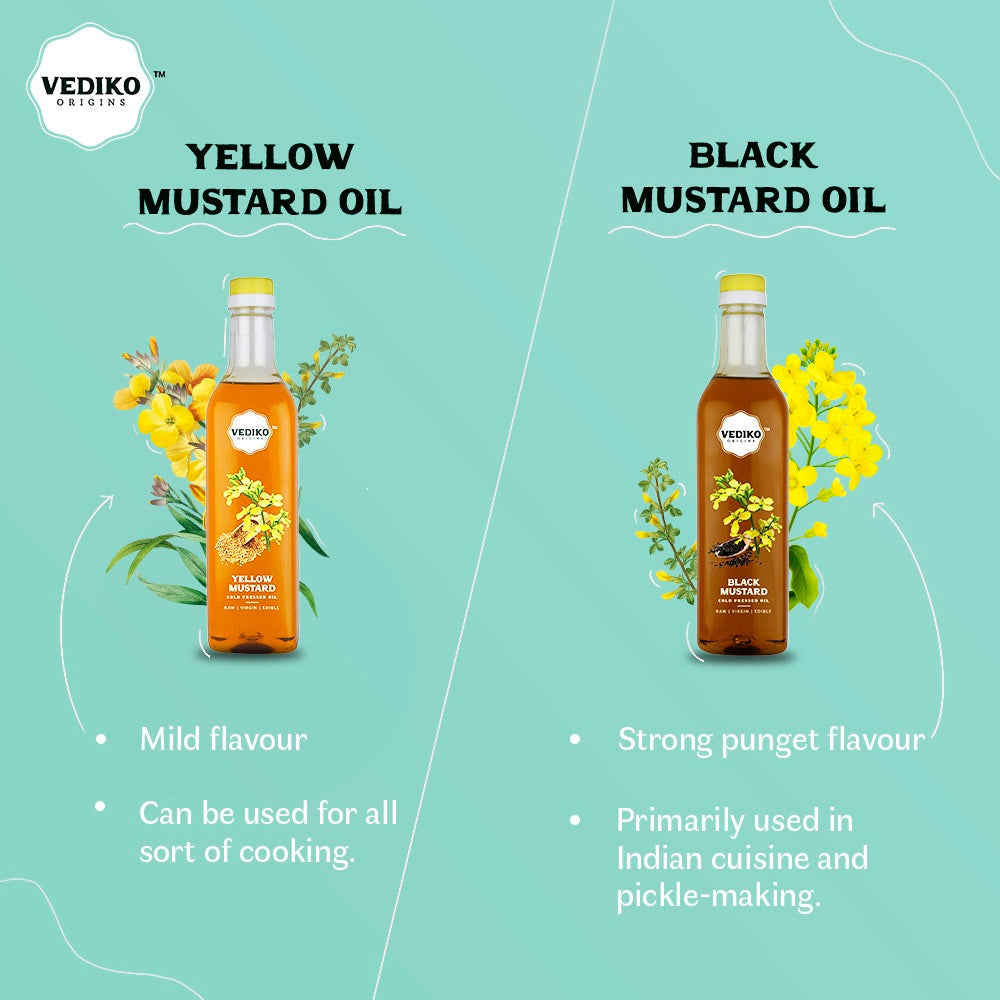 Vediko Origins Yellow Mustard Oil