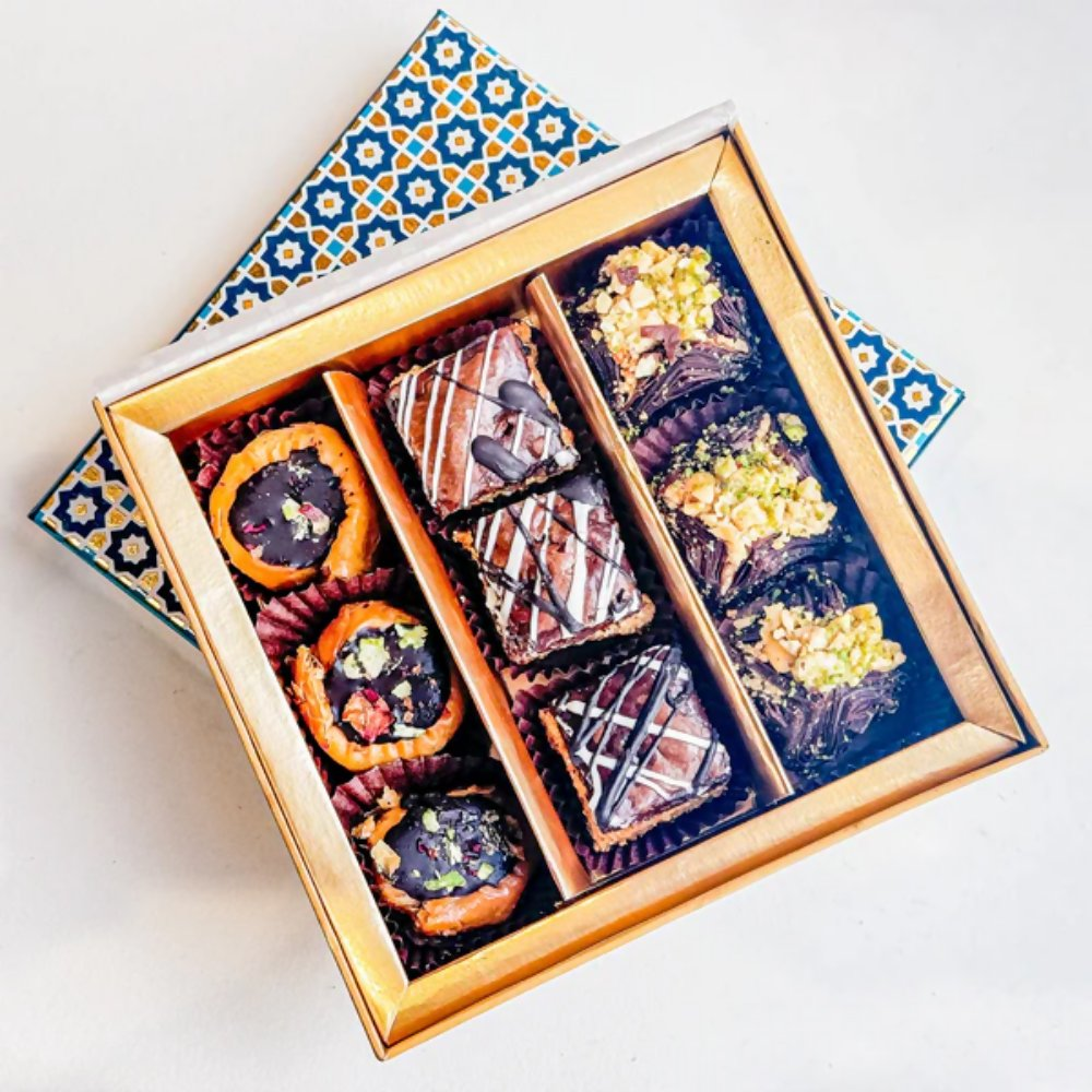 Gwalia Sweets Assorted Chocolate Baklawa Box