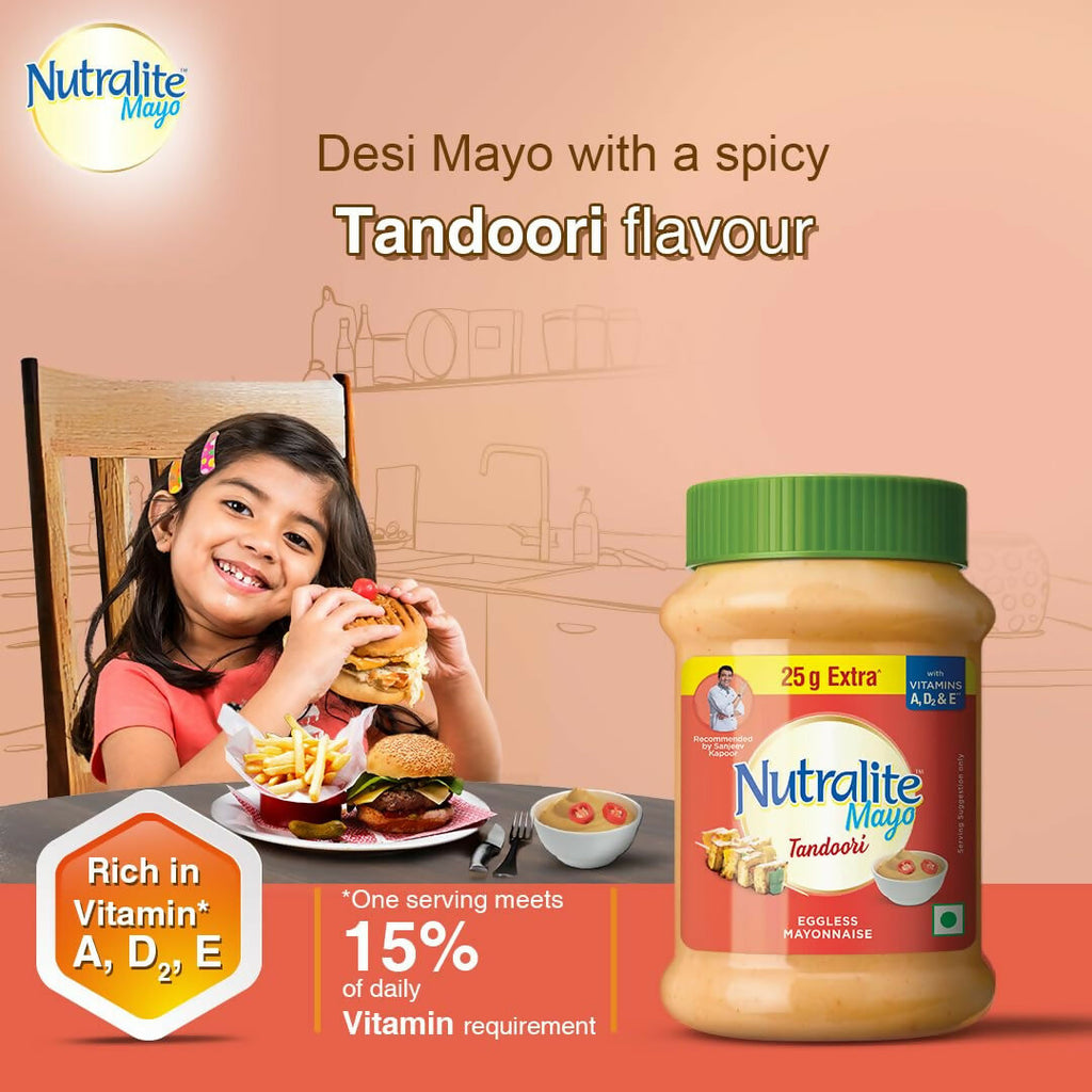 Nutralite Tandoori Mayo|Eggless Mayonnaise