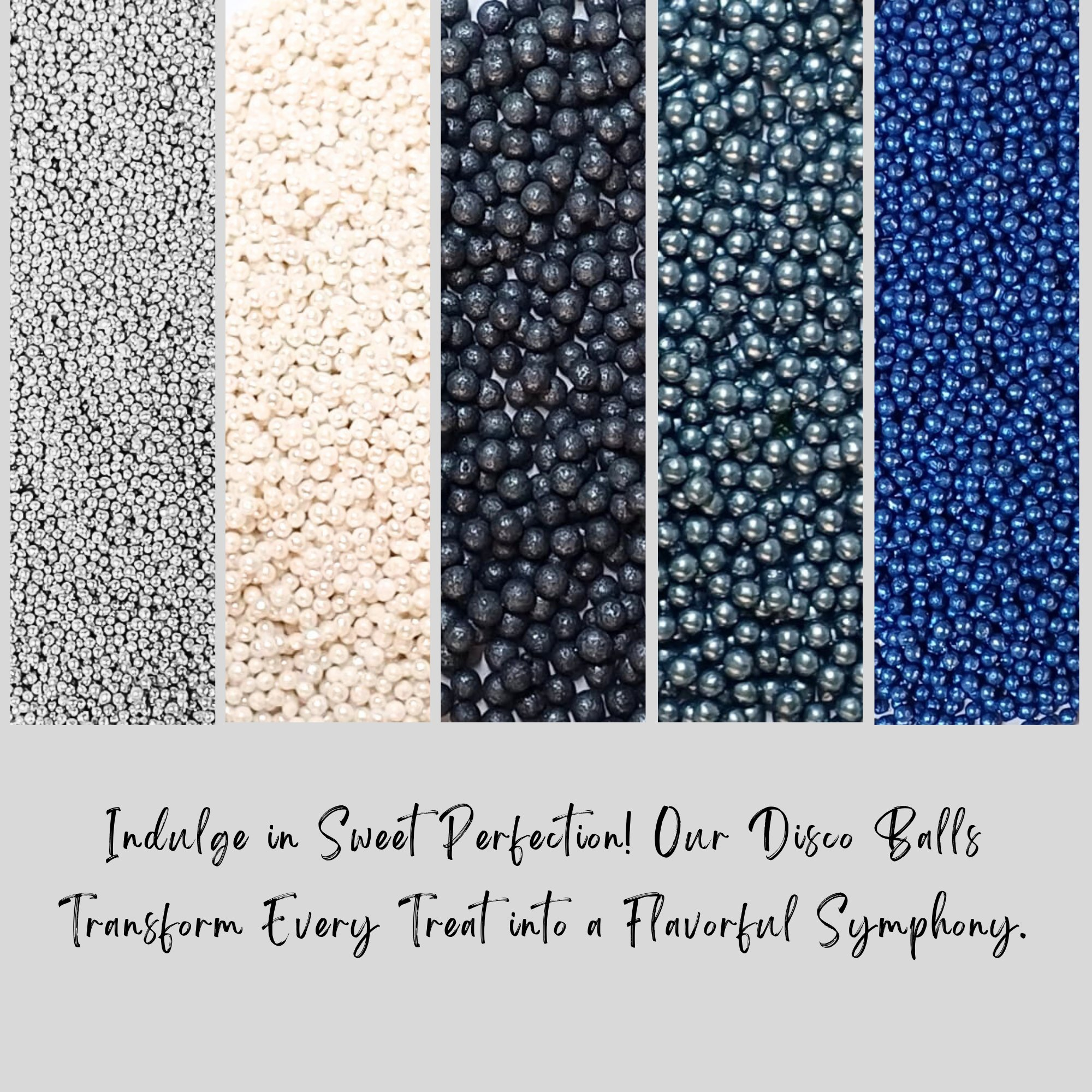 Confect Starry Night Disco Balls Assorted Sprinkles (DB-10)