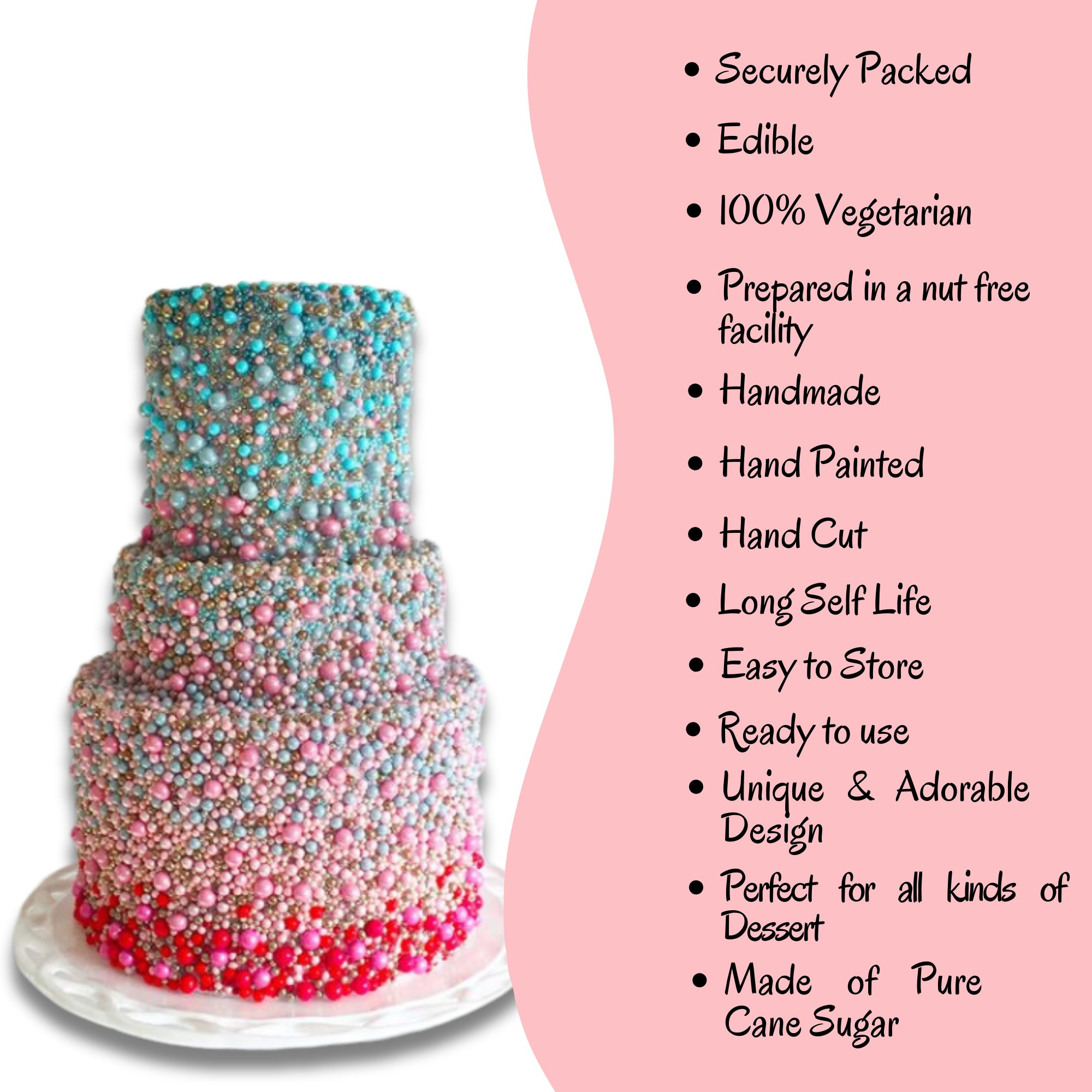 Confect Starry Night Disco Balls Assorted Sprinkles (DB-10)