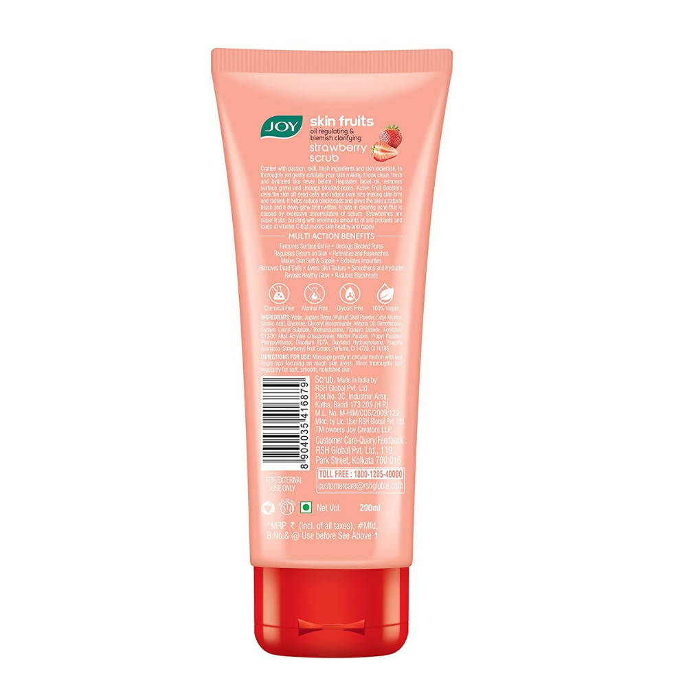 Joy Skin Fruits Strawberry Face Scrub