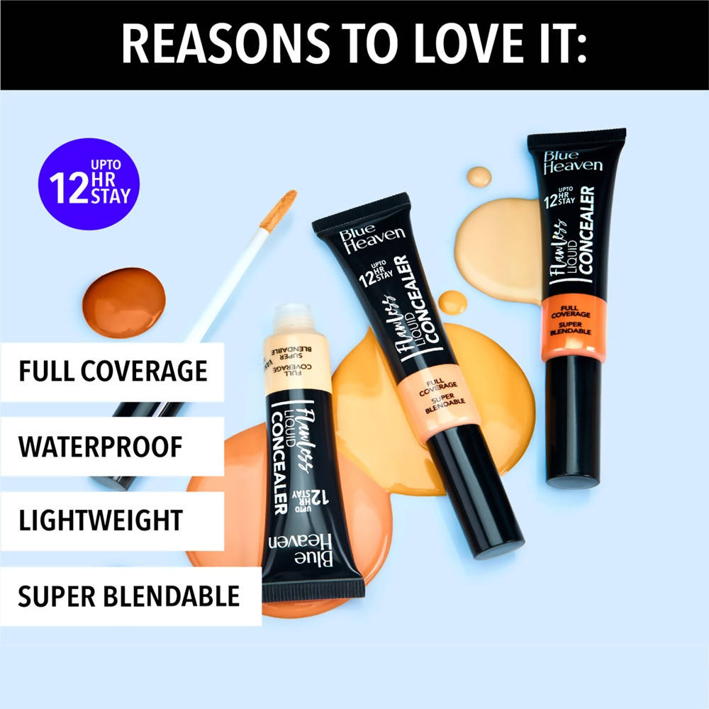 Blue Heaven Flawless Liquid Concealer Cream