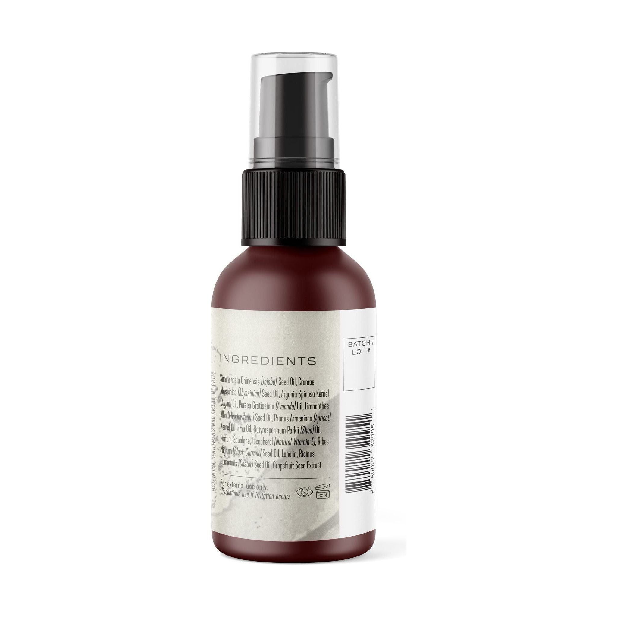 Gentleman's Nod Kensei Beard - Grooming Oil 6.75 Oz