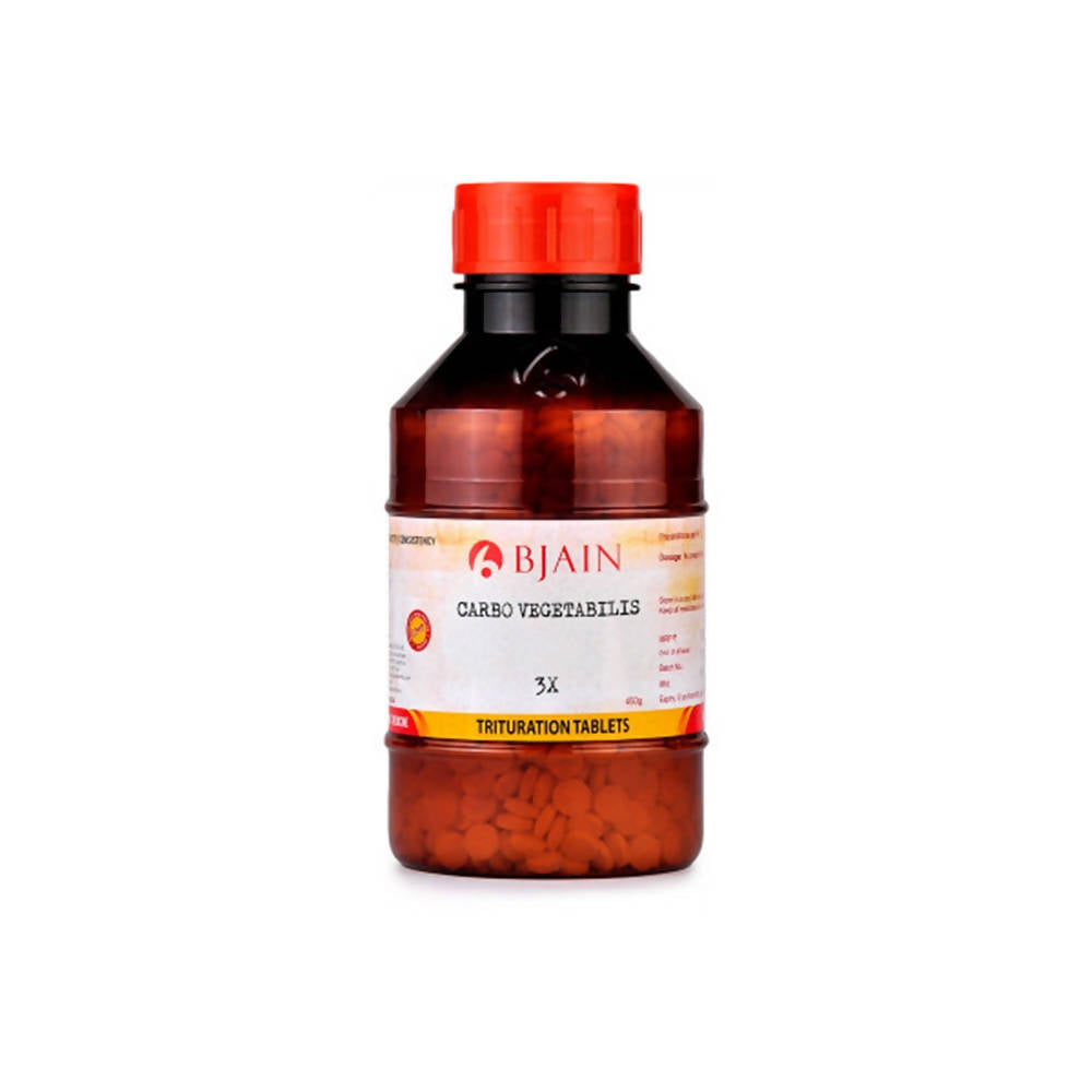 Bjain Homeopathy Carbo Vegetabilis Trituration Tablets