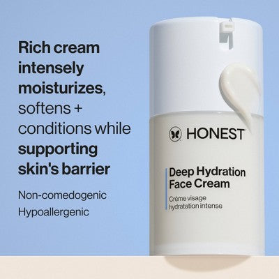 Honest Beauty Deep Hydration Face Cream with Shea Butter 1.7 fl oz - Missing Box