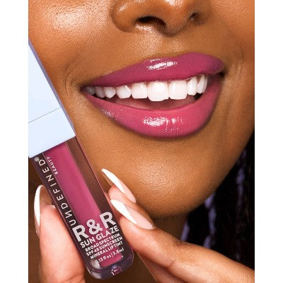 Undefined R&R Sun Glaze Lippie SPF 40 Pink 0.13 fl oz - New