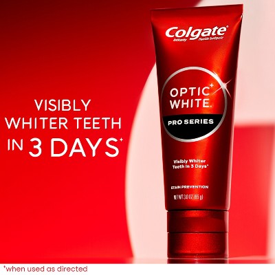 Colgate Pro Series Stain Prevention Hydrogen PeroxideToothpaste 3oz/2pk - Imperfect Box