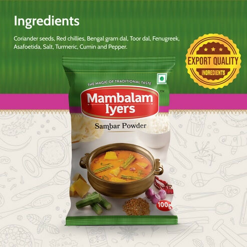 Mambalam Iyers Sambar Powder