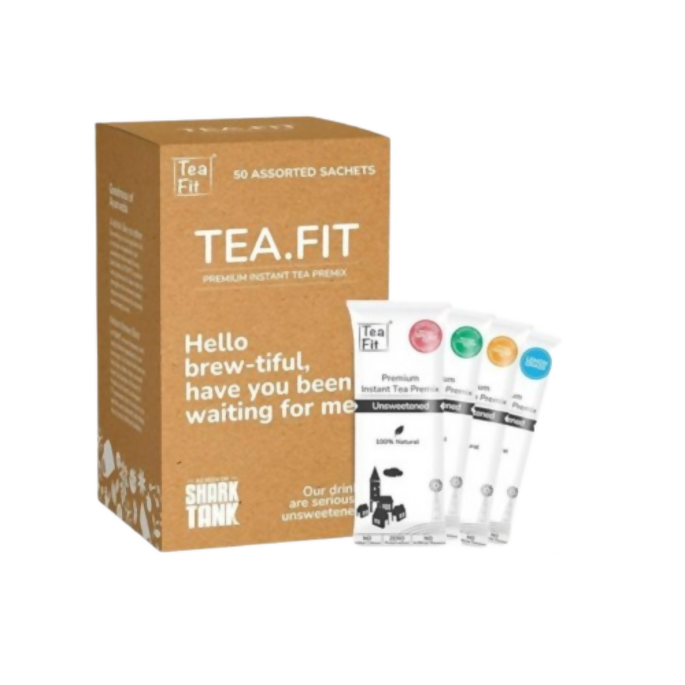 TeaFit Premium NO SUGAR Instant Assorted Tea Premix