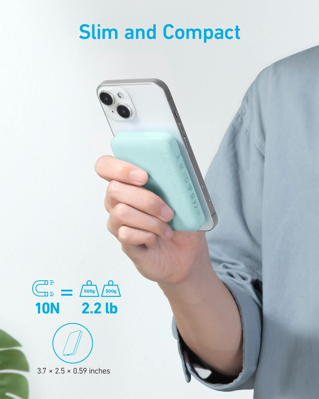 Anker 321 MagGo Battery (PowerCore Magnetic 5K)