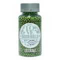 Confect Green Disco Balls Sprinkles 4 MM