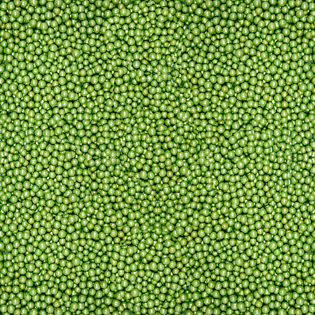 Confect Green Disco Balls Sprinkles 4 MM