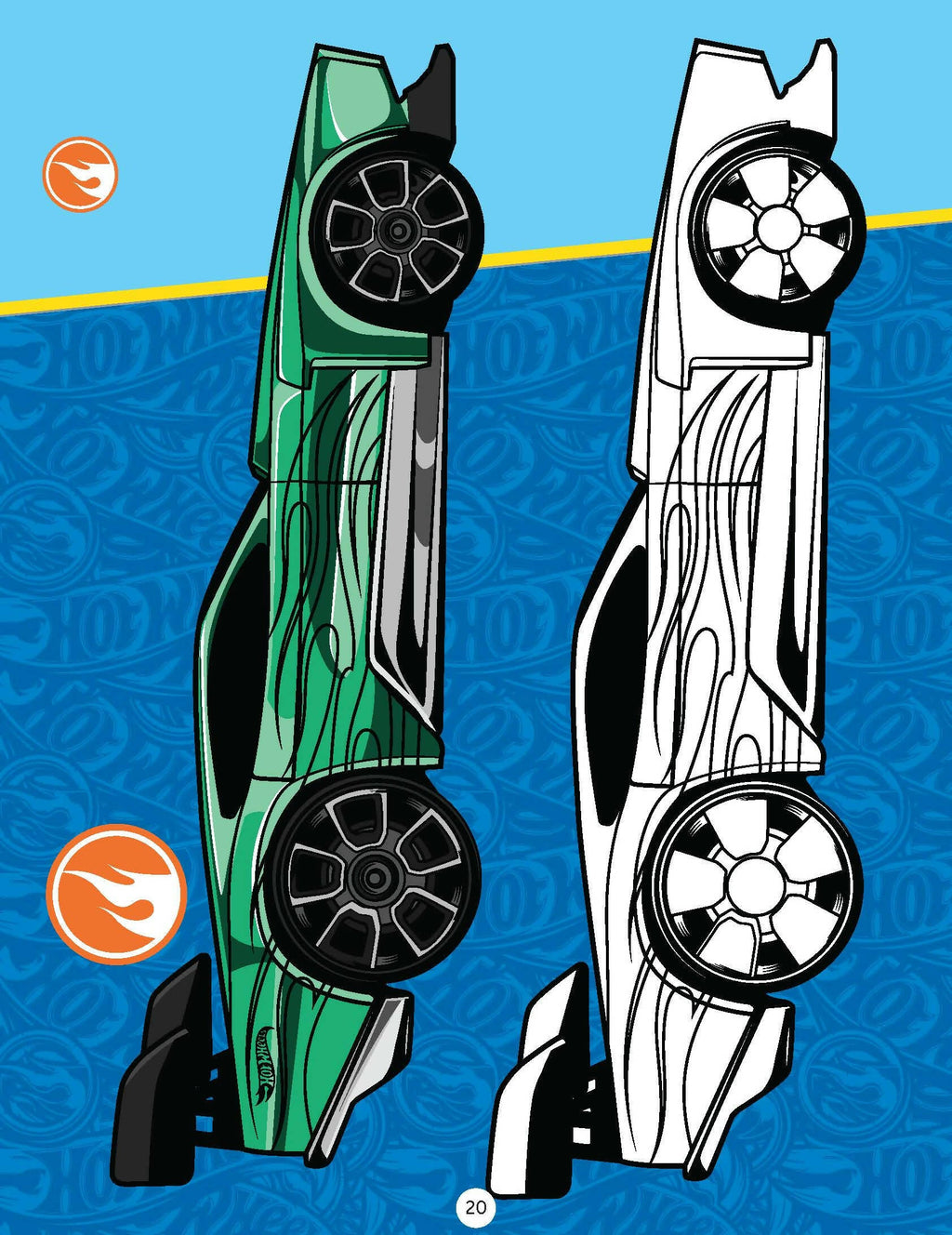 Dreamland Publications Hot Wheels Copy Colouring Book : Children Drawing, Painting & Colouring Book