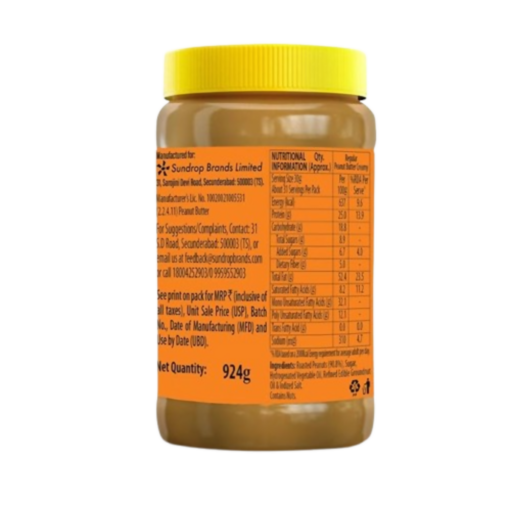 Sundrop Regular Creamy Peanut Butter