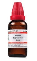 Dr. Willmar Schwabe India Acidum Sulphuricum Dilution
