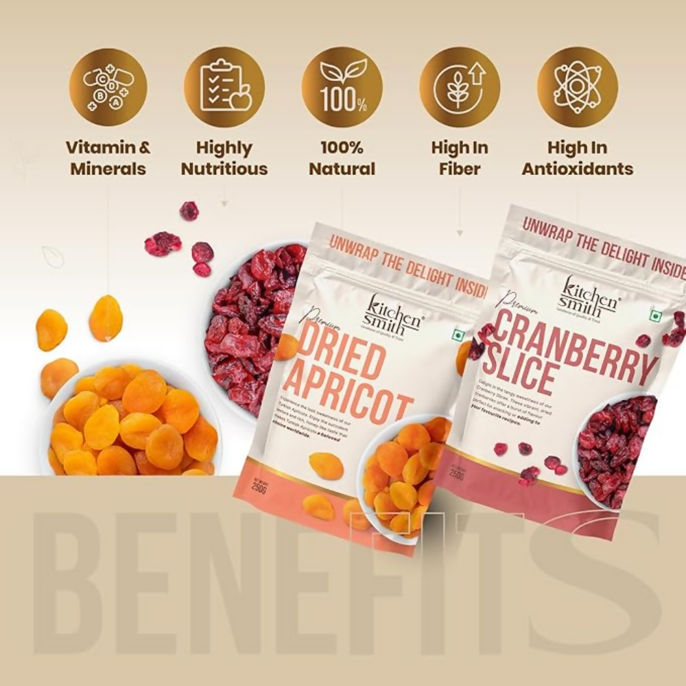 Kitchen Smith Premium Dried Apricot & Cranberry