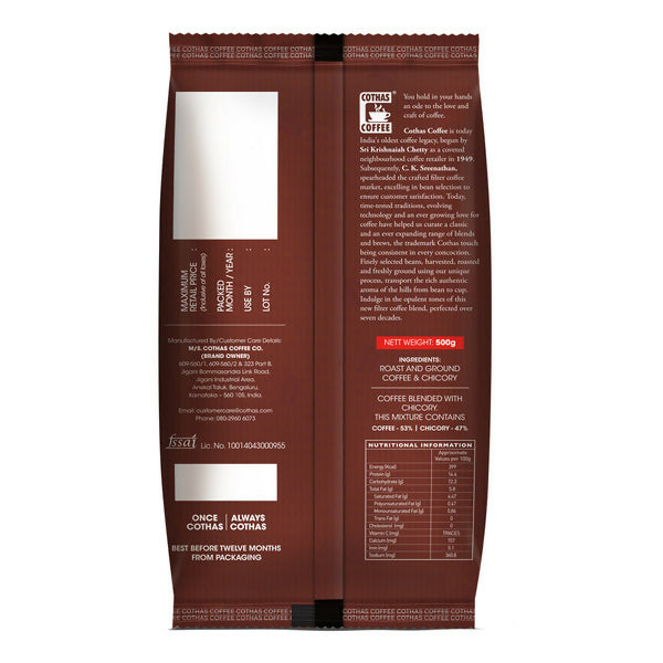 Cothas Coffee Deccan Brew Strong Filter Coffee Powder