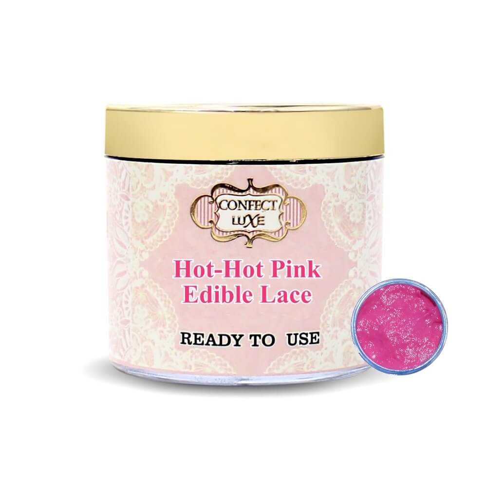 Confect Hot Hot Pink | Edible Lace