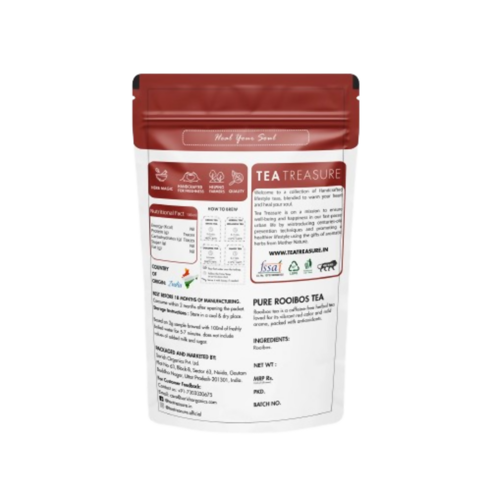 Tea Treasure Pure Loose Leaf Rooibos Tea