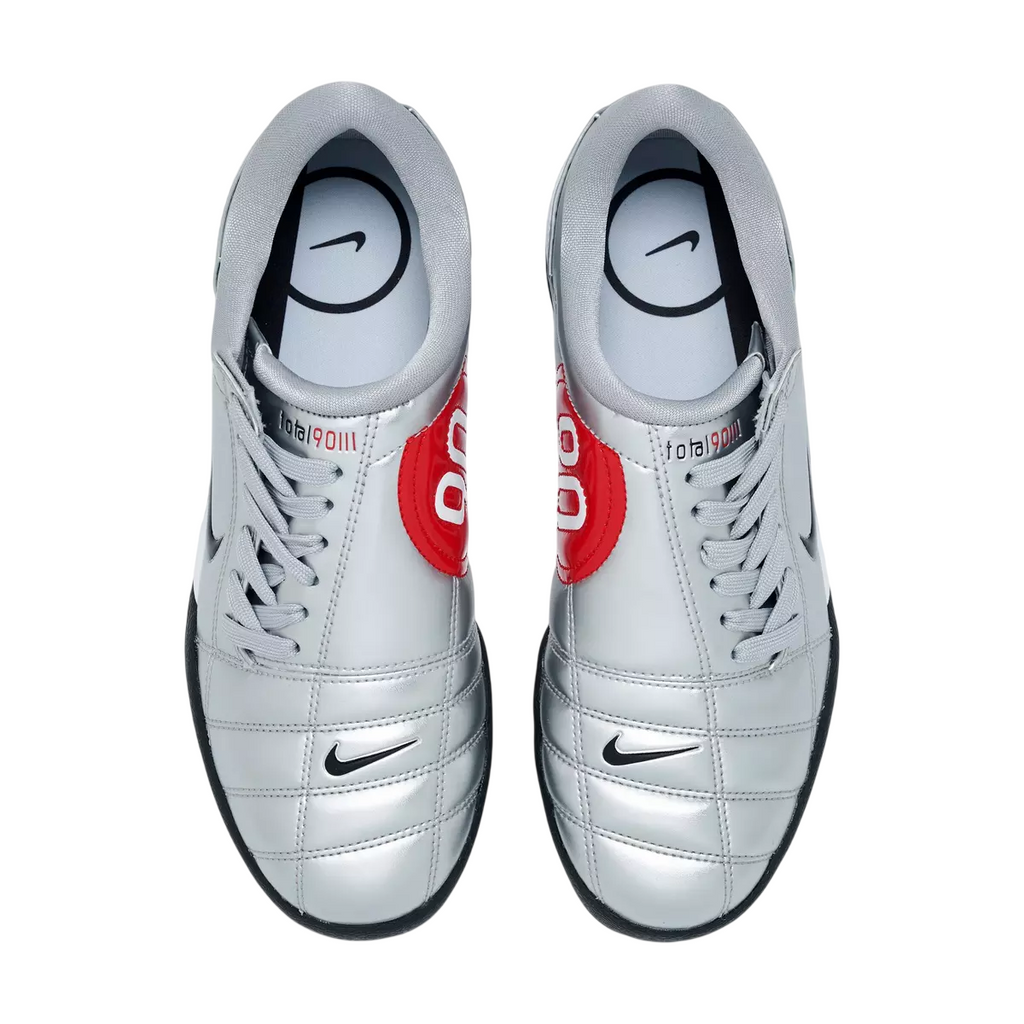 Nike Total 90 3 Metallic Silver Black Red (Women's)
