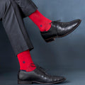 Socksoho Luxury Men Socks Merlot Edition