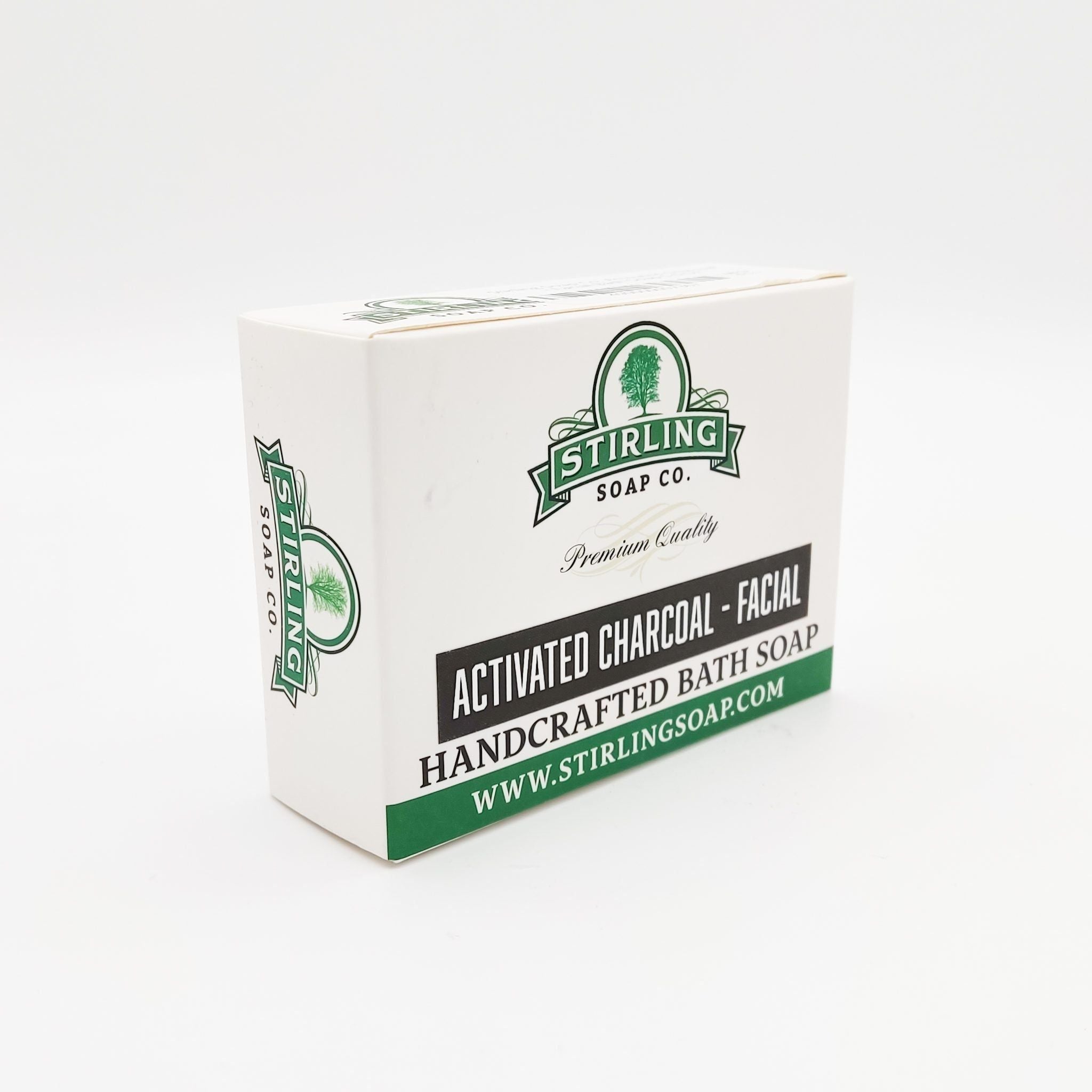 Stirling Soap Co. Activated Charcoal - Facial Bath Soap 5.5 Oz