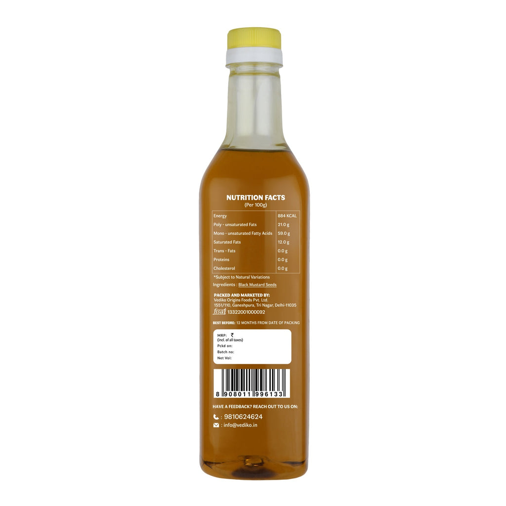 Vediko Origins Black Mustard Oil