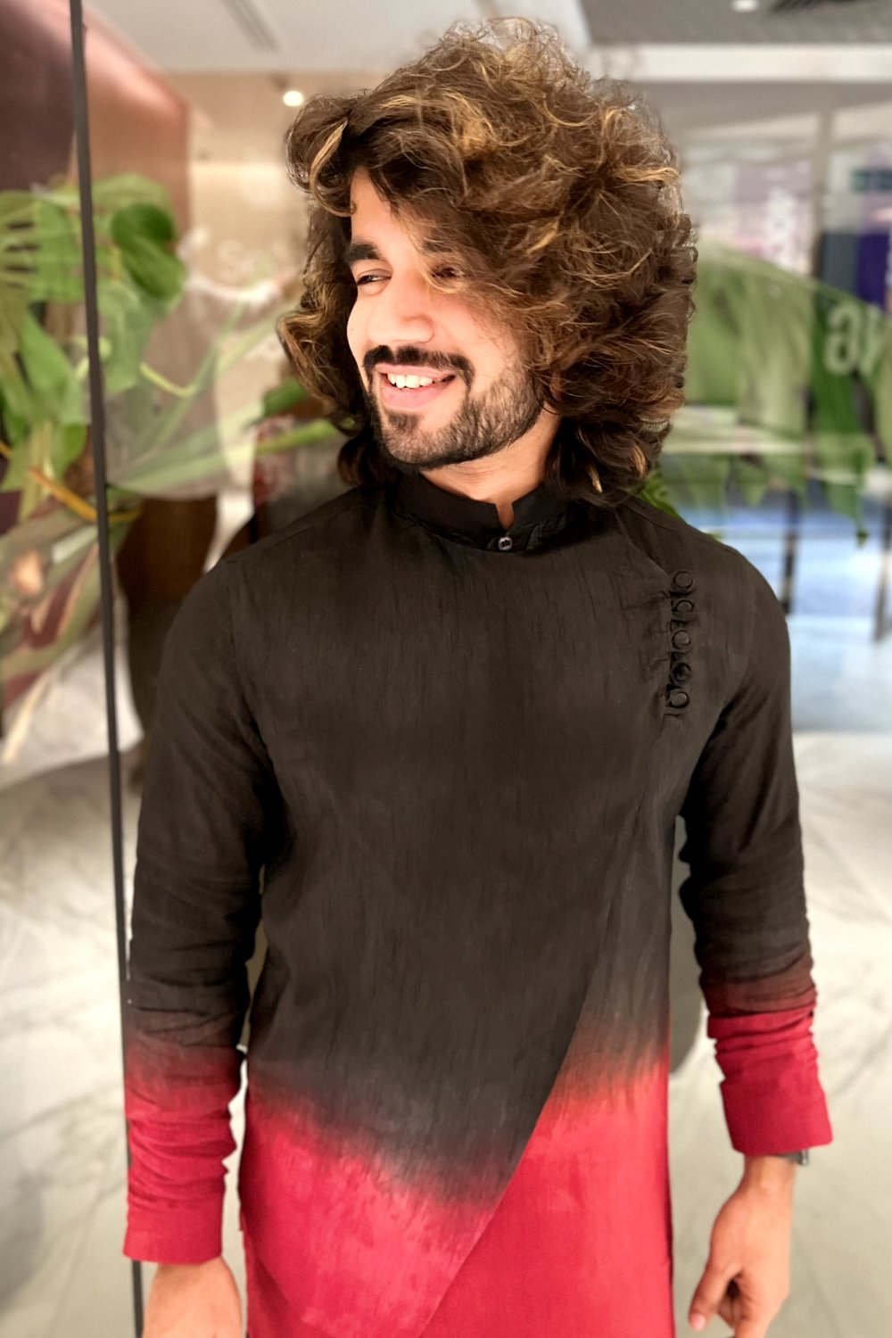 Pattern Ombre Designer Men's kurta by Hilo Design