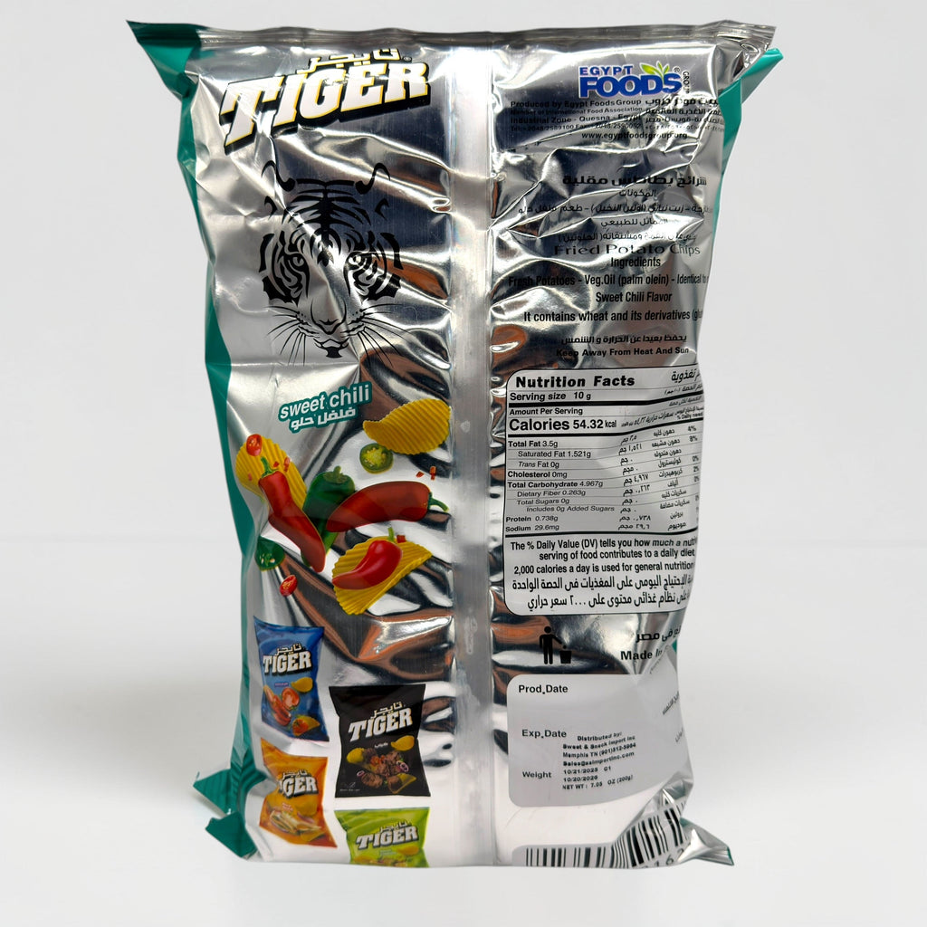 Tiger Chips  Sweet Chili - 200g