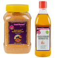 Ammi Samayal Homemade Idli Podi and Cold Pressed Sesame Oil Combo