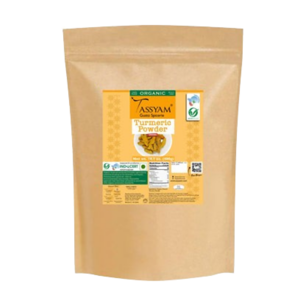 Tassyam Organics Certified 100% Organic Turmeric Powder
