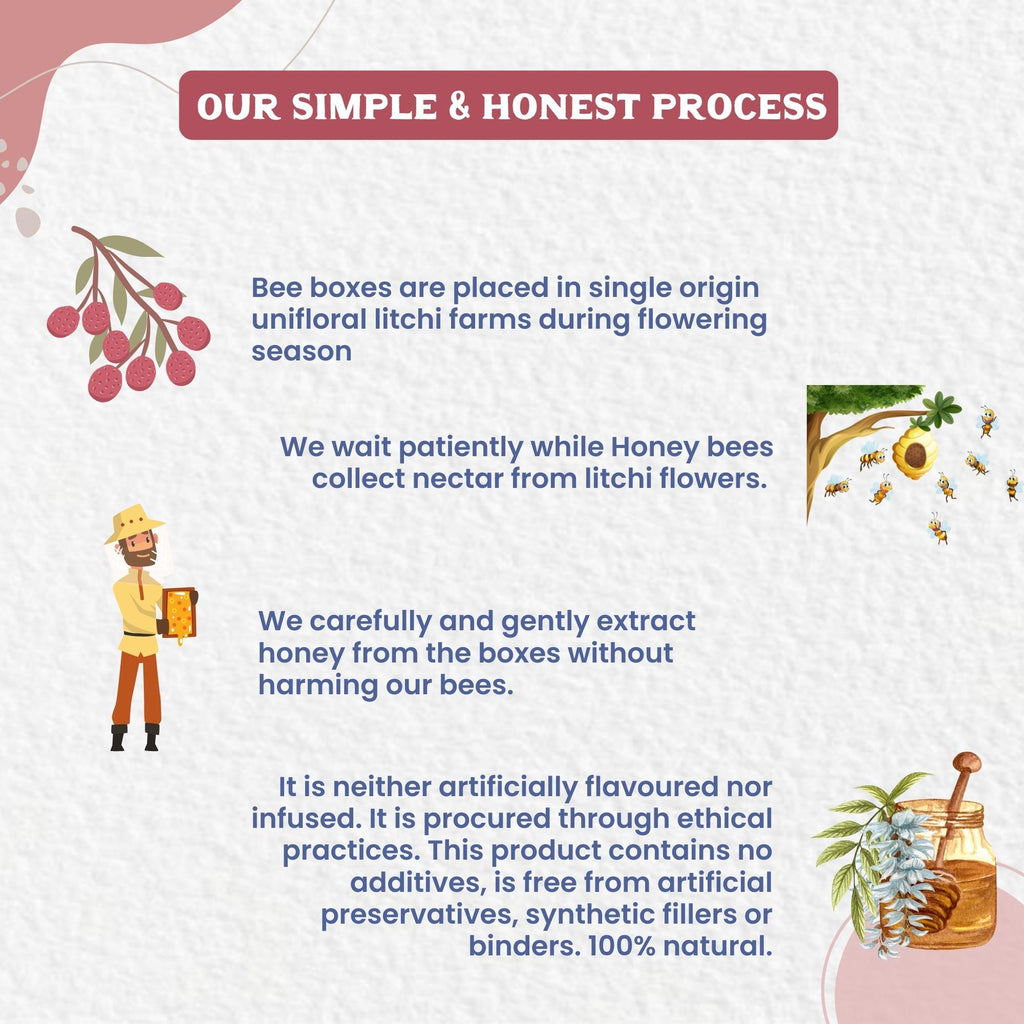 Vediko Origins Raw Litchi Honey