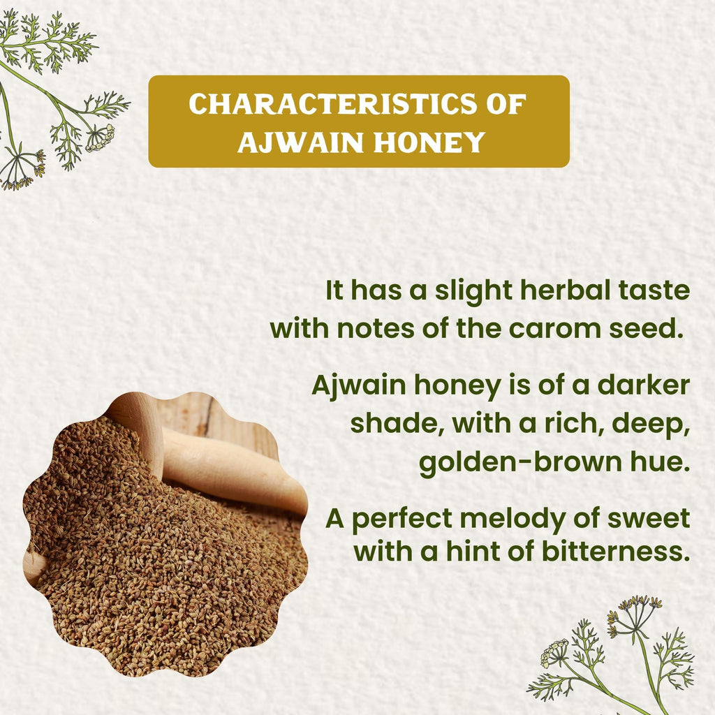 Vediko Origins Raw Ajwain Honey