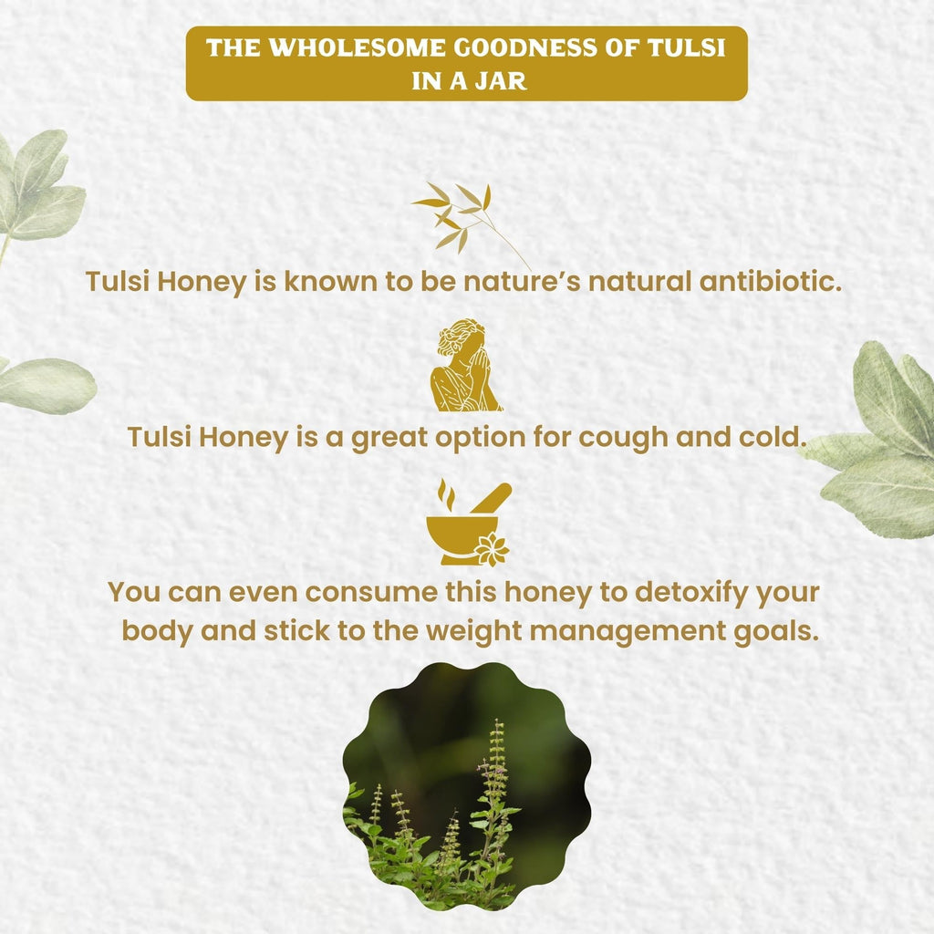Vediko Origins Raw Tulsi Honey
