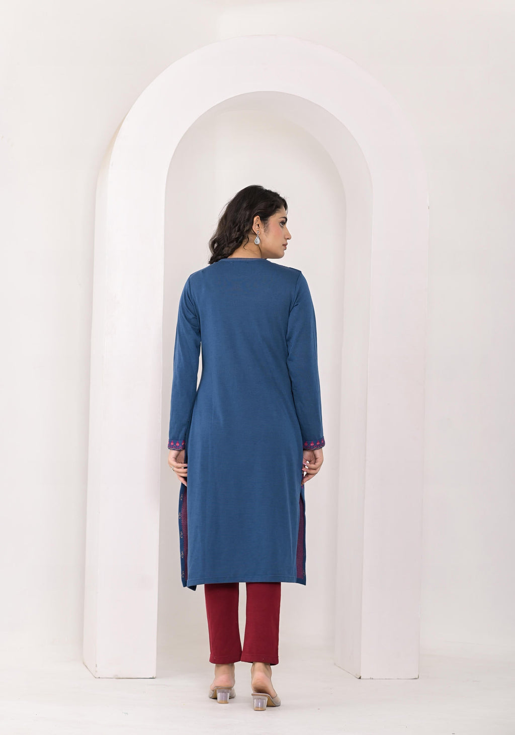 Juniper Neerja Indigo Heritage Kurta