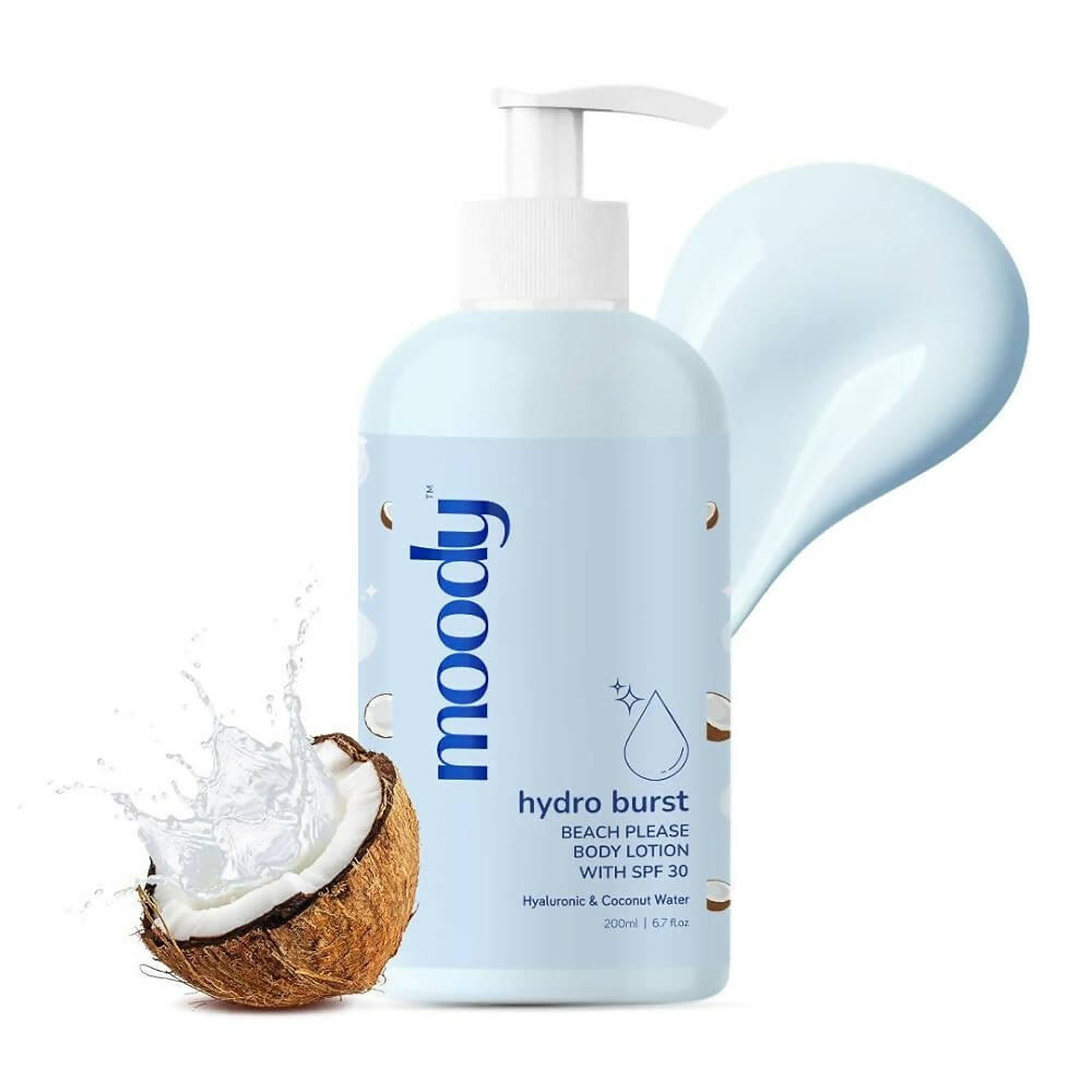Moody 7D Hydro Burst Bleach Please Body Lotion with SPF 30
