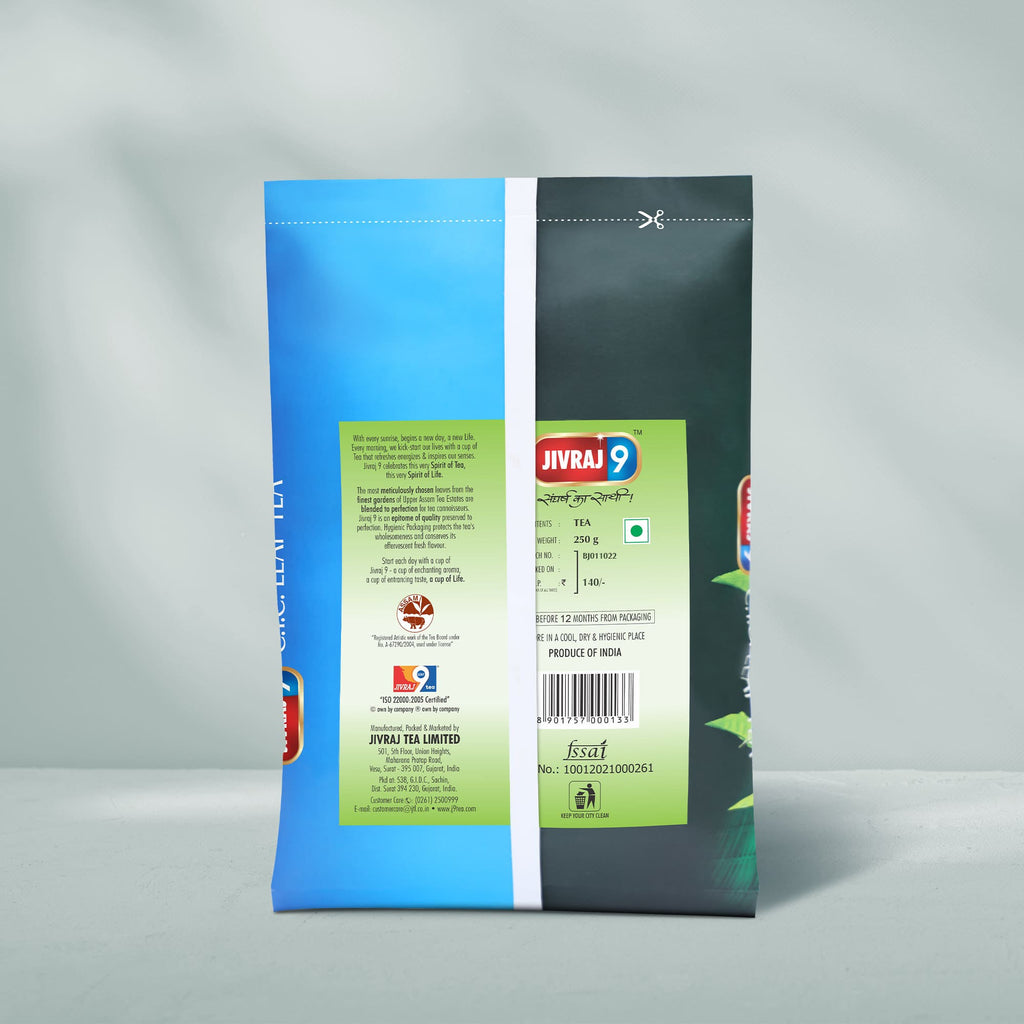 jivraj9 Tea C.t.c. Leaf Tea