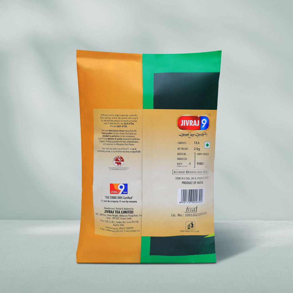 jivraj9 Tea Dust Tea Pouch Pack